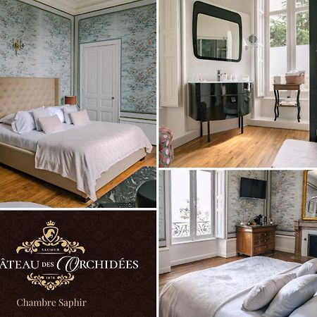 Chateau Des Orchidees En Val De Loire โซมูร์ ภายนอก รูปภาพ